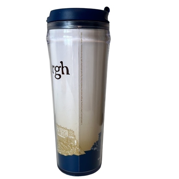 2004 Starbucks Edinburgh Tumbler Travel Mug 12 oz - Picture 4 of 12